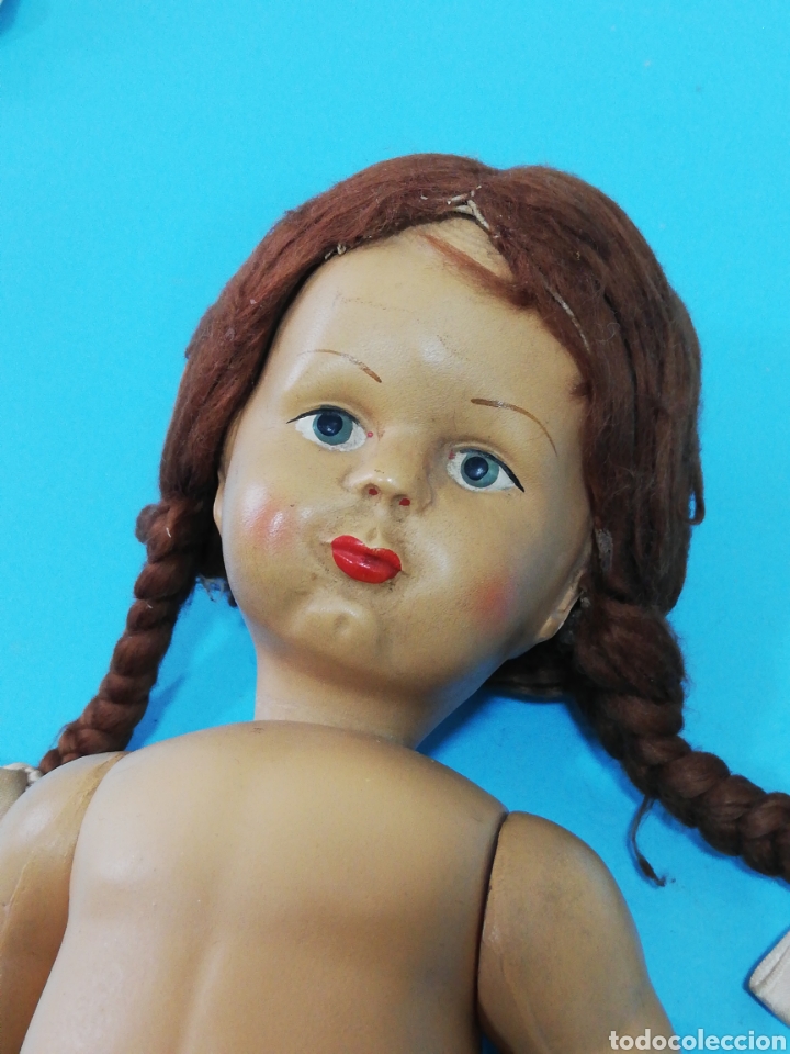 Mu&ntilde;eca espa&ntilde;ola clasica: ANTIGUA MU&Ntilde;ECA SIN EDINTIFICAR MIDE 30 cm. - Foto 17