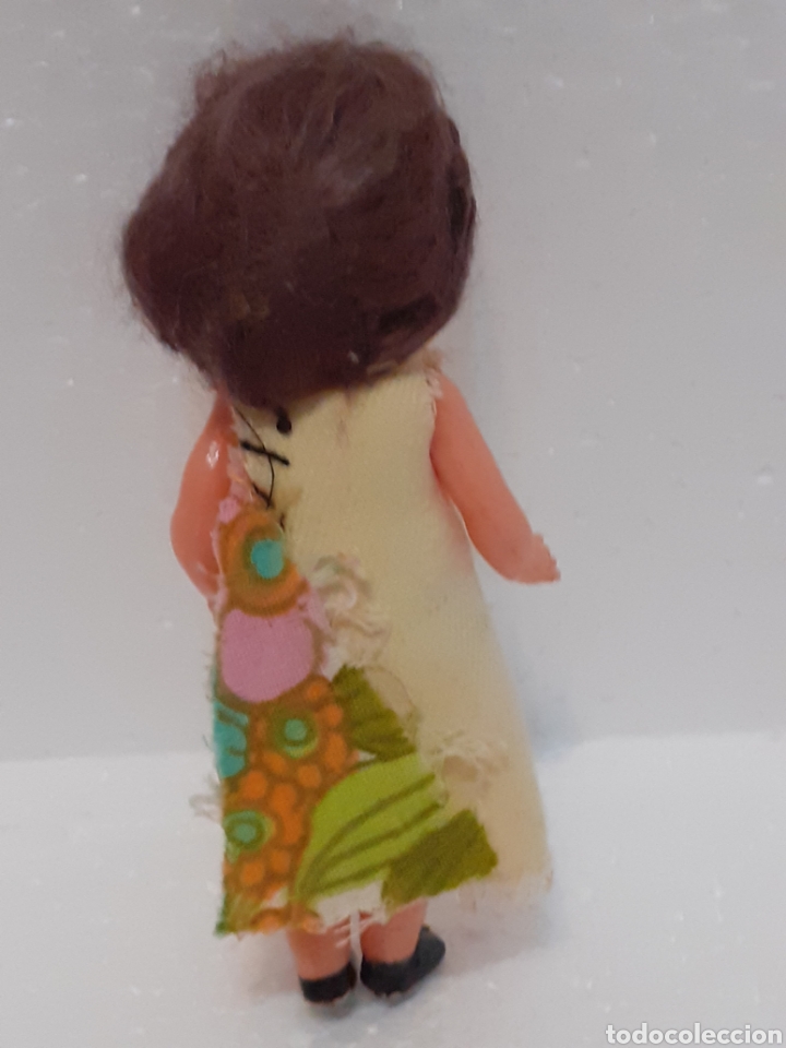 Mu&ntilde;eca espa&ntilde;ola clasica: Mu&ntilde;eca celuloide antigua mide 10 cm - Foto 3