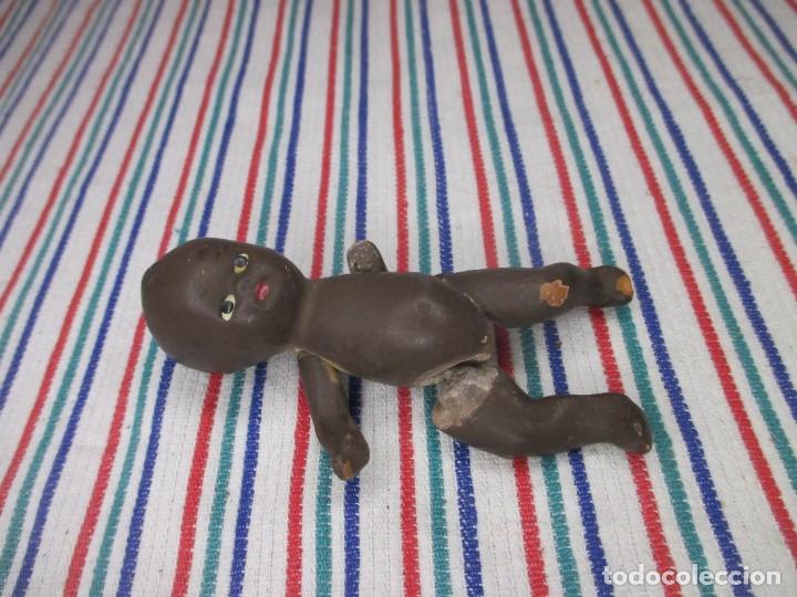 Mu&ntilde;eca espa&ntilde;ola clasica: ANTIGUA MU&Ntilde;ECA BARRO, 8,5 CM - Foto 11