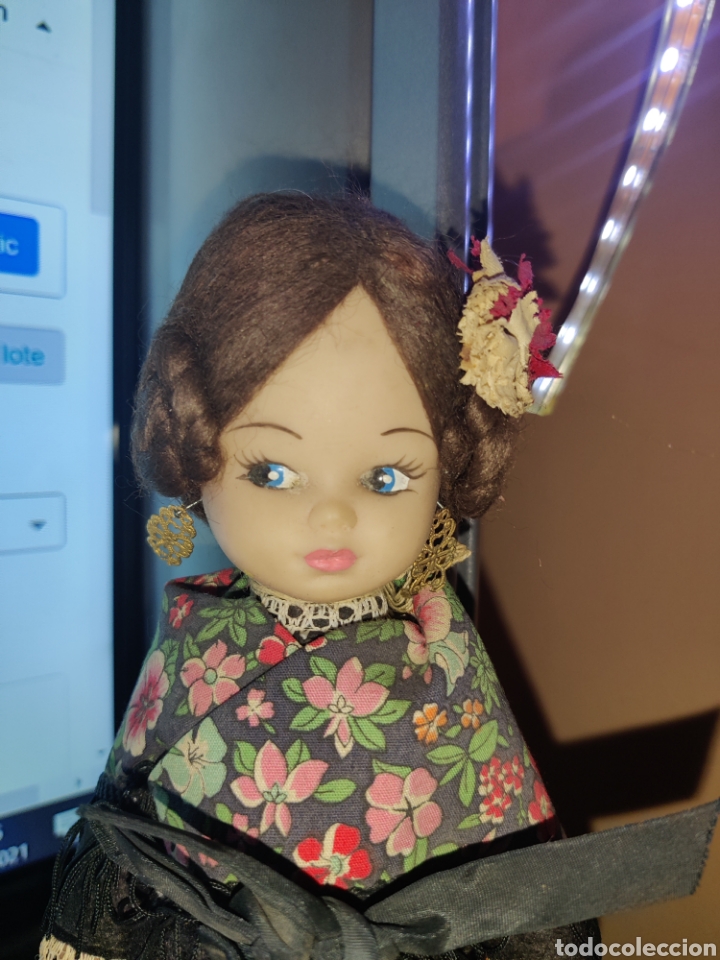 Mu&ntilde;eca espa&ntilde;ola clasica: ESTAMOS LIQUIDANDO. Mu&ntilde;eca Celuloide o pl&aacute;stico duro con ropa original Ref 143 - Foto 2