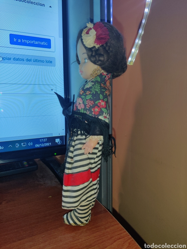Mu&ntilde;eca espa&ntilde;ola clasica: ESTAMOS LIQUIDANDO. Mu&ntilde;eca Celuloide o pl&aacute;stico duro con ropa original Ref 143 - Foto 5