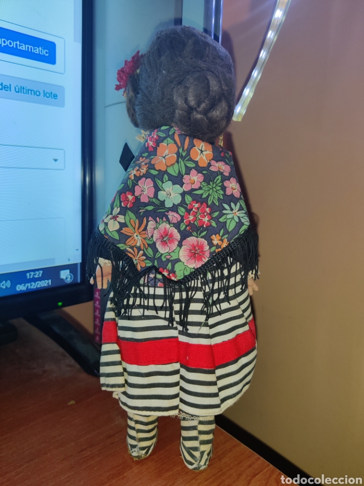 Mu&ntilde;eca espa&ntilde;ola clasica: ESTAMOS LIQUIDANDO. Mu&ntilde;eca Celuloide o pl&aacute;stico duro con ropa original Ref 143 - Foto 6