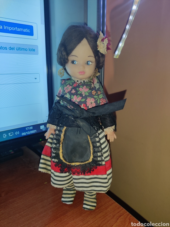 Mu&ntilde;eca espa&ntilde;ola clasica: ESTAMOS LIQUIDANDO. Mu&ntilde;eca Celuloide o pl&aacute;stico duro con ropa original Ref 143 - Foto 1