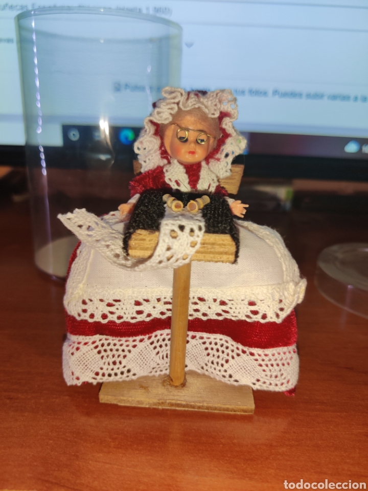 Mu&ntilde;eca espa&ntilde;ola clasica: ESTAMOS LIQUIDANDO. Mu&ntilde;eca Celuloide o pl&aacute;stico duro con ropa original Ref 143 - Foto 2