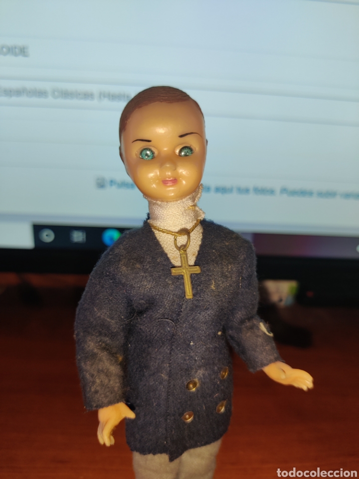 Mu&ntilde;eca espa&ntilde;ola clasica: ESTAMOS LIQUIDANDO. Mu&ntilde;eca Celuloide o pl&aacute;stico duro con ropa original Ref 143 - Foto 2