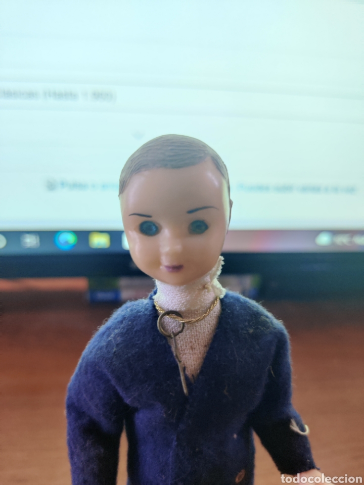 Mu&ntilde;eca espa&ntilde;ola clasica: ESTAMOS LIQUIDANDO. Mu&ntilde;eca Celuloide o pl&aacute;stico duro con ropa original Ref 143 - Foto 4