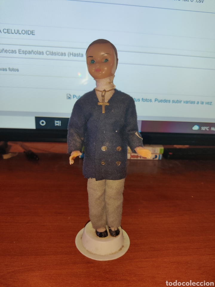 Mu&ntilde;eca espa&ntilde;ola clasica: ESTAMOS LIQUIDANDO. Mu&ntilde;eca Celuloide o pl&aacute;stico duro con ropa original Ref 143 - Foto 1