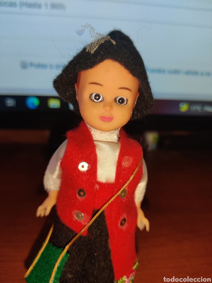 Mu&ntilde;eca espa&ntilde;ola clasica: ESTAMOS LIQUIDANDO. Mu&ntilde;eca Celuloide o pl&aacute;stico duro con ropa original Ref 143 - Foto 3