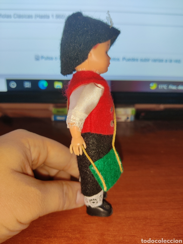 Mu&ntilde;eca espa&ntilde;ola clasica: ESTAMOS LIQUIDANDO. Mu&ntilde;eca Celuloide o pl&aacute;stico duro con ropa original Ref 143 - Foto 7