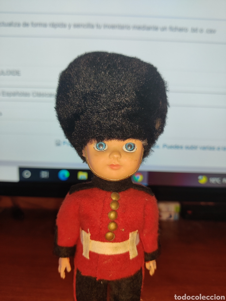 Mu&ntilde;eca espa&ntilde;ola clasica: ESTAMOS LIQUIDANDO. Mu&ntilde;eca Celuloide o pl&aacute;stico duro con ropa original Ref 143 - Foto 2