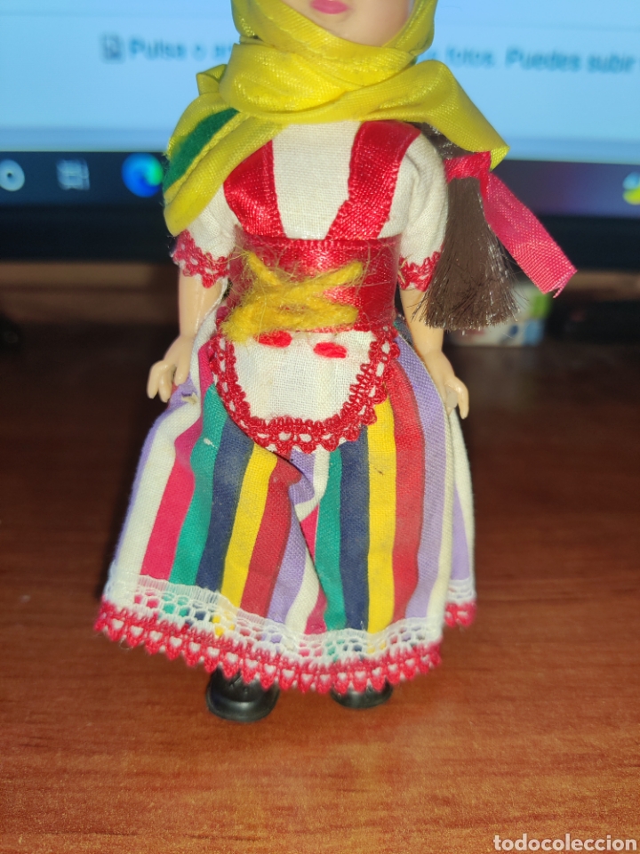 Mu&ntilde;eca espa&ntilde;ola clasica: ESTAMOS LIQUIDANDO. Mu&ntilde;eca Celuloide o pl&aacute;stico duro con ropa original Ref 143 - Foto 3