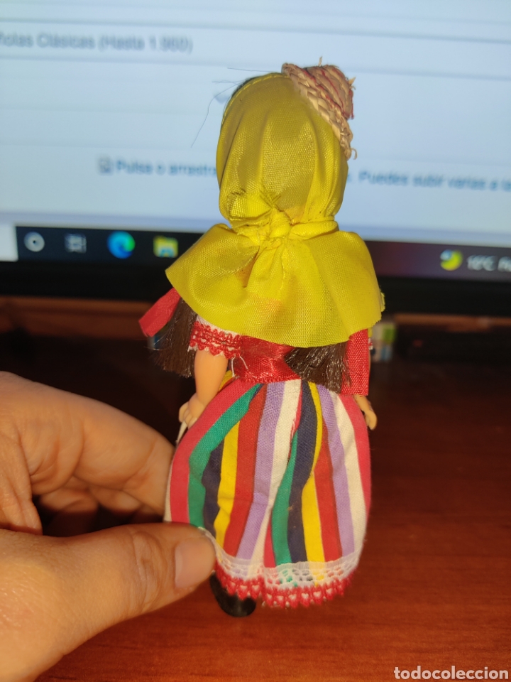 Mu&ntilde;eca espa&ntilde;ola clasica: ESTAMOS LIQUIDANDO. Mu&ntilde;eca Celuloide o pl&aacute;stico duro con ropa original Ref 143 - Foto 5