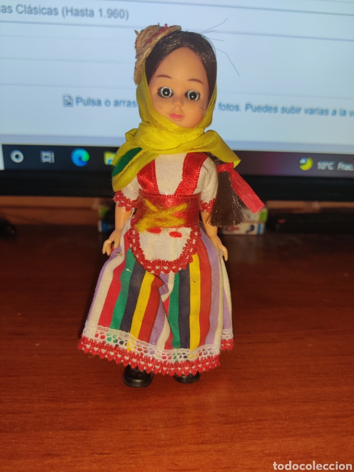 Mu&ntilde;eca espa&ntilde;ola clasica: ESTAMOS LIQUIDANDO. Mu&ntilde;eca Celuloide o pl&aacute;stico duro con ropa original Ref 143 - Foto 1