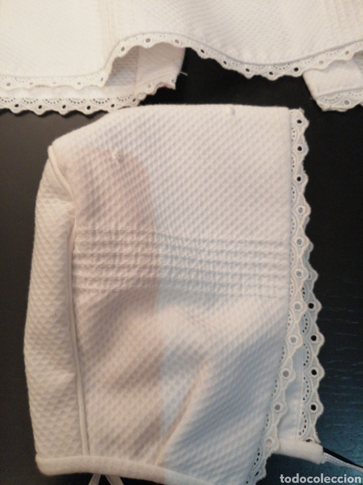Mu&ntilde;eca espa&ntilde;ola clasica: Vestido y gorro d pique - Foto 7