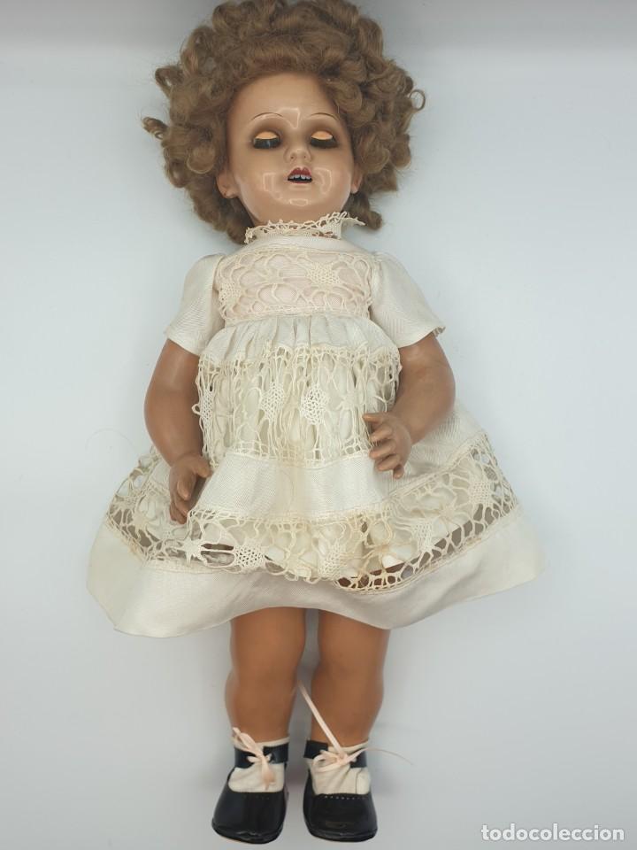 Mu&ntilde;eca espa&ntilde;ola clasica: Mu&ntilde;eca de cart&oacute;n piedra - Foto 5