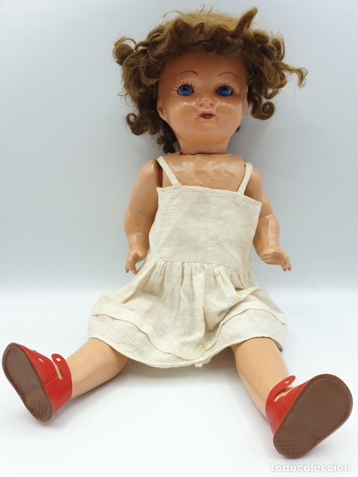 Mu&ntilde;eca espa&ntilde;ola clasica: Mu&ntilde;eca cart&oacute;n piedra 40cm - Foto 1