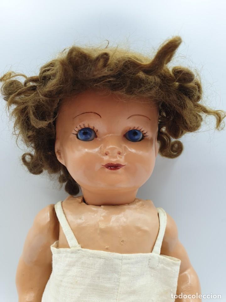 Mu&ntilde;eca espa&ntilde;ola clasica: Mu&ntilde;eca cart&oacute;n piedra 40cm - Foto 3