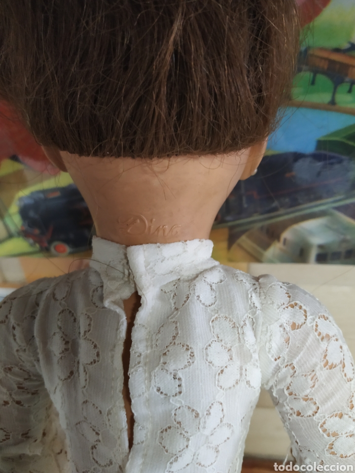 Mu&ntilde;eca espa&ntilde;ola clasica: Mu&ntilde;eca celuloide Dina de Famosa - Foto 5