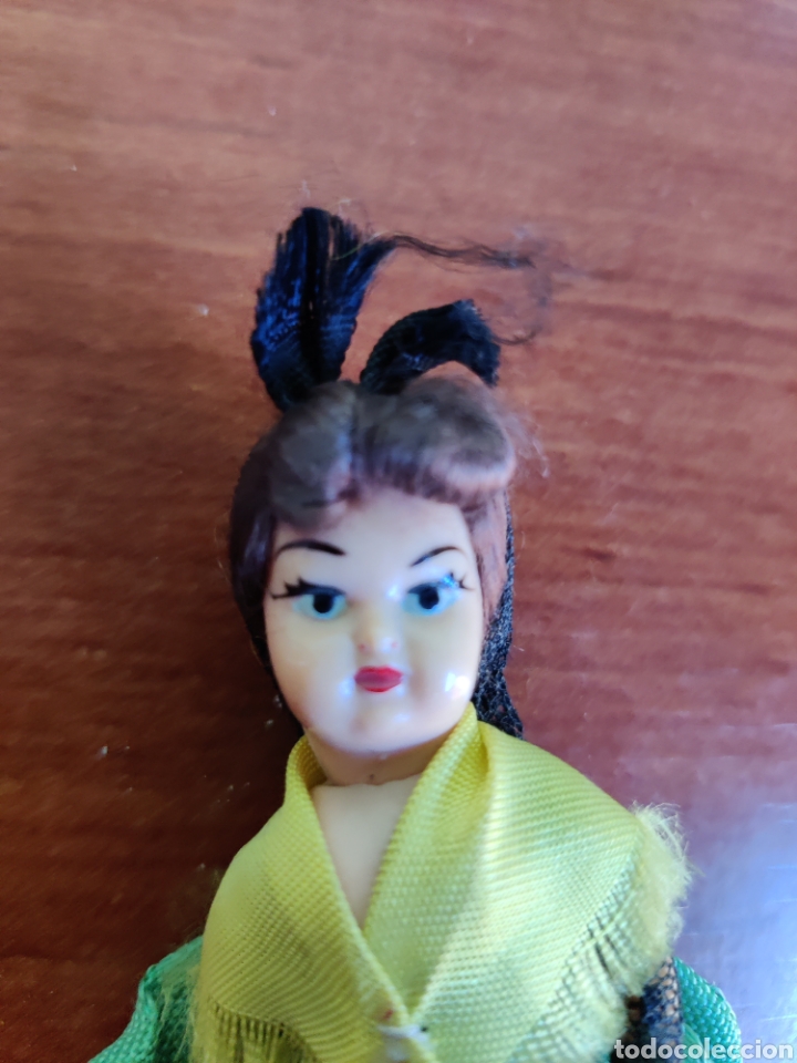 Mu&ntilde;eca espa&ntilde;ola clasica: ESTAMOS LIQUIDANDO. Mu&ntilde;eca Celuloide o pl&aacute;stico duro con ropa original Ref 143 - Foto 2