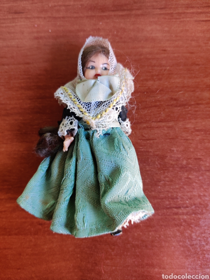 Mu&ntilde;eca espa&ntilde;ola clasica: ESTAMOS LIQUIDANDO. Mu&ntilde;eca Celuloide o pl&aacute;stico duro con ropa original Ref 143 - Foto 1