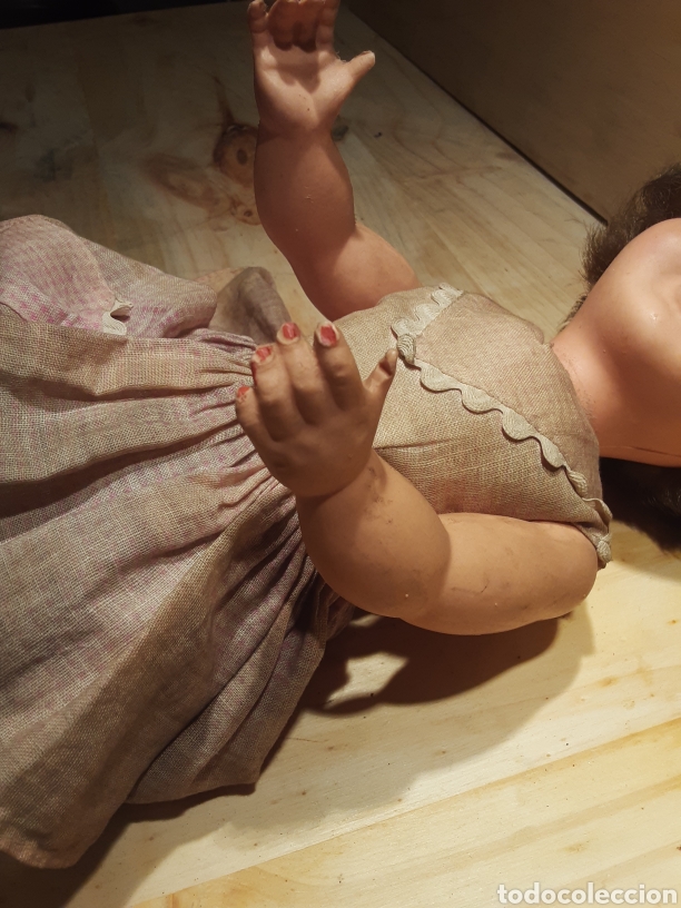 Mu&ntilde;eca espa&ntilde;ola clasica: Mu&ntilde;eca de goma a&ntilde;os 60 - Foto 4