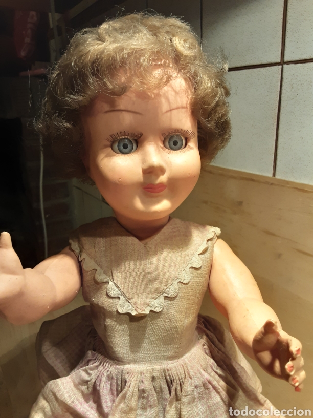Mu&ntilde;eca espa&ntilde;ola clasica: Mu&ntilde;eca de goma a&ntilde;os 60 - Foto 9