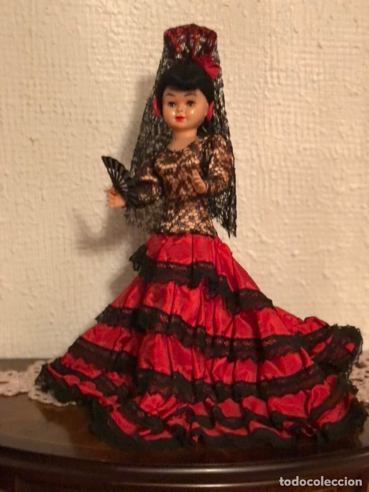 Mu&ntilde;eca espa&ntilde;ola clasica: ANTIGUA MU&Ntilde;ECA FLAMENCA GRAIN - Foto 3