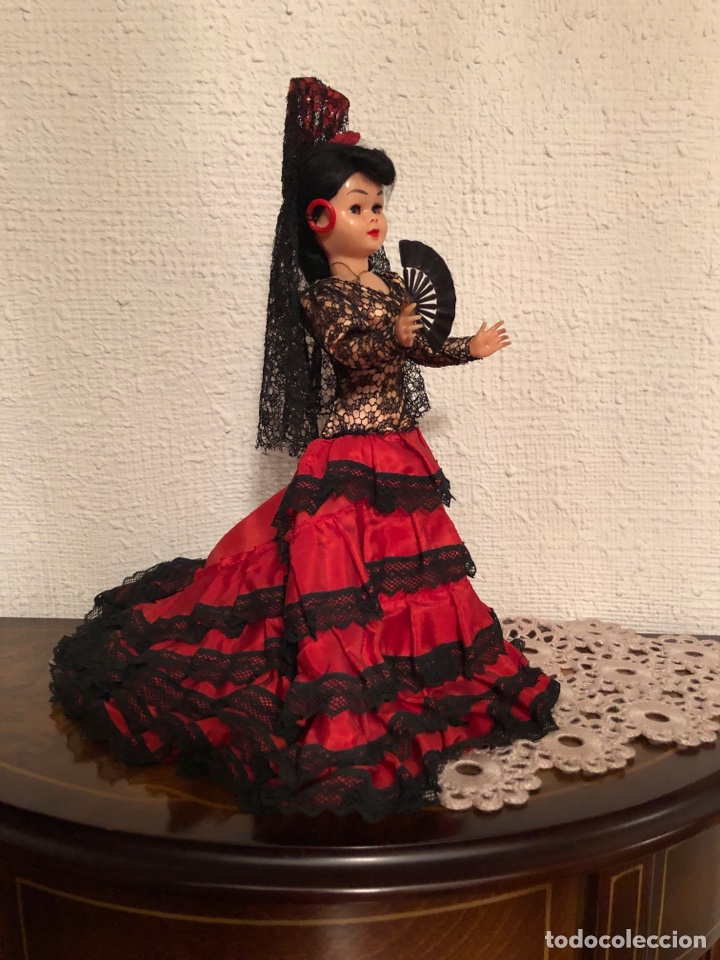 Mu&ntilde;eca espa&ntilde;ola clasica: ANTIGUA MU&Ntilde;ECA FLAMENCA GRAIN - Foto 4