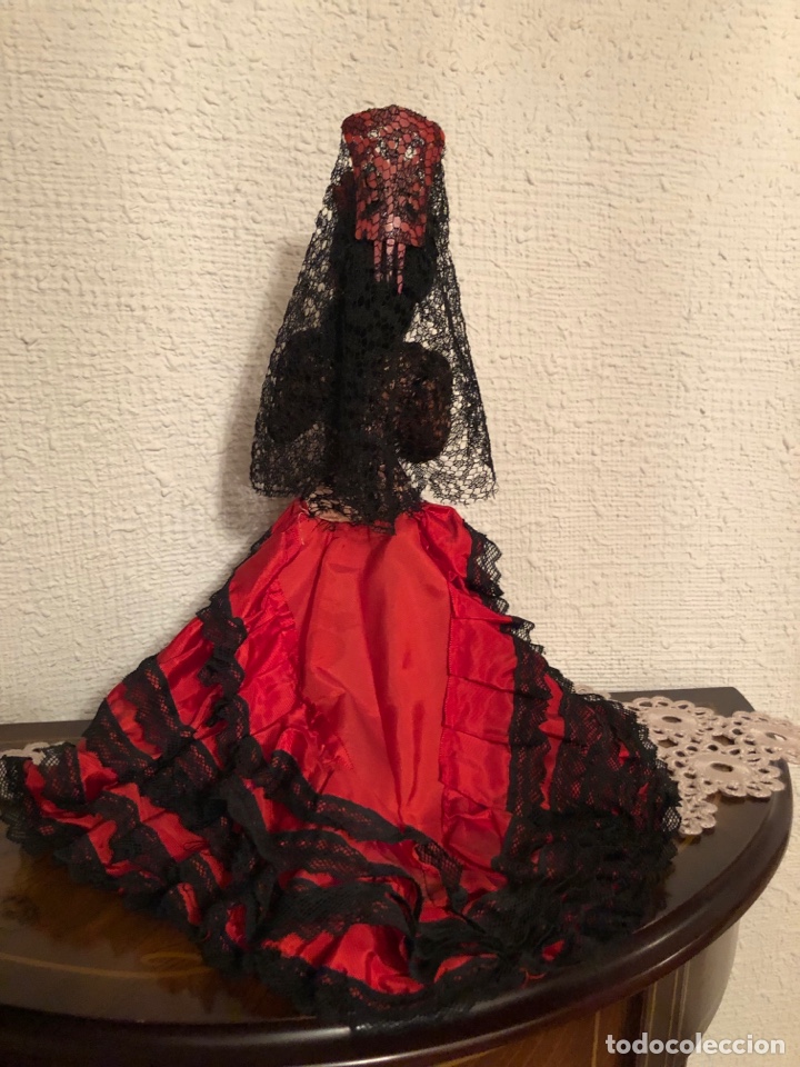Mu&ntilde;eca espa&ntilde;ola clasica: ANTIGUA MU&Ntilde;ECA FLAMENCA GRAIN - Foto 5
