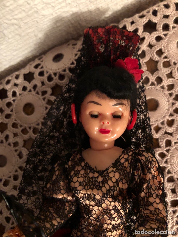 Mu&ntilde;eca espa&ntilde;ola clasica: ANTIGUA MU&Ntilde;ECA FLAMENCA GRAIN - Foto 8