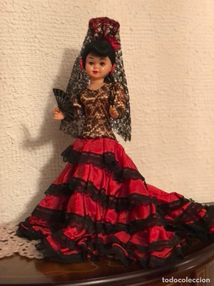 Mu&ntilde;eca espa&ntilde;ola clasica: ANTIGUA MU&Ntilde;ECA FLAMENCA GRAIN - Foto 1