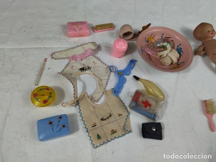 Mu&ntilde;eca espa&ntilde;ola clasica: Beb&eacute; porcelana y complementos - Foto 2