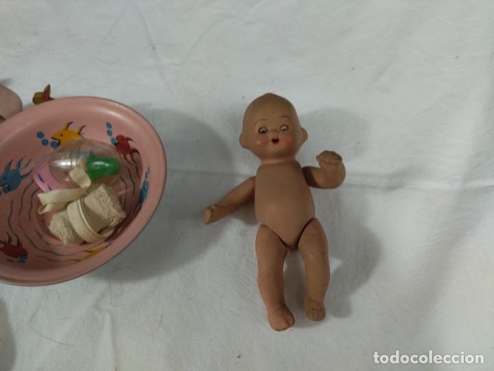 Mu&ntilde;eca espa&ntilde;ola clasica: Beb&eacute; porcelana y complementos - Foto 5