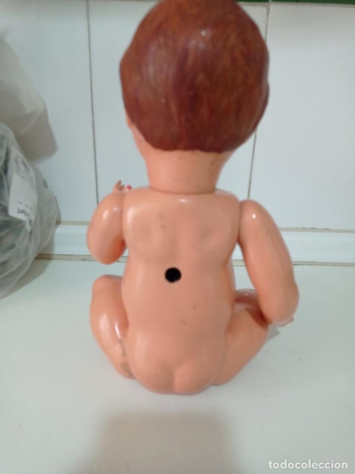 Mu&ntilde;eca espa&ntilde;ola clasica: Antiguo mu&ntilde;eco de celuloide, repintado yo creo - Foto 4