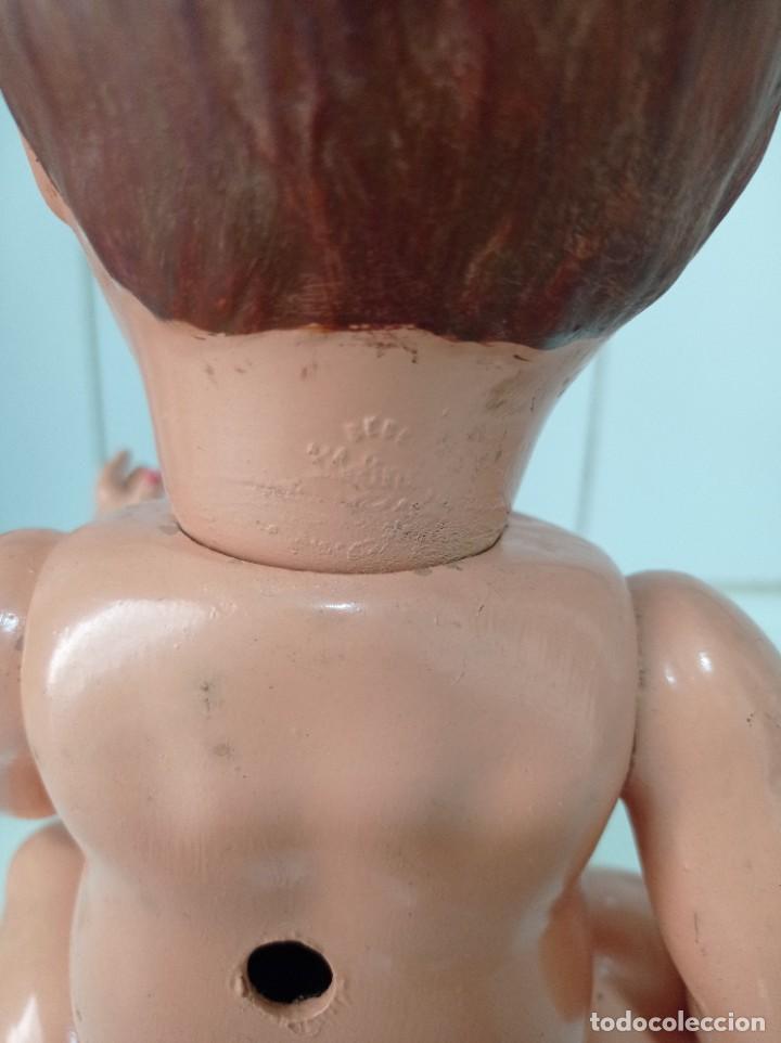 Mu&ntilde;eca espa&ntilde;ola clasica: Antiguo mu&ntilde;eco de celuloide, repintado yo creo - Foto 5