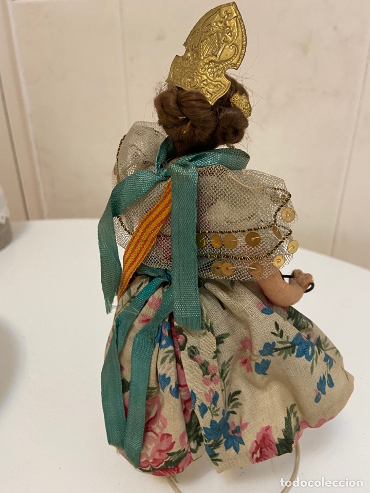 Mu&ntilde;eca espa&ntilde;ola clasica: valenciana de trapo - Foto 2