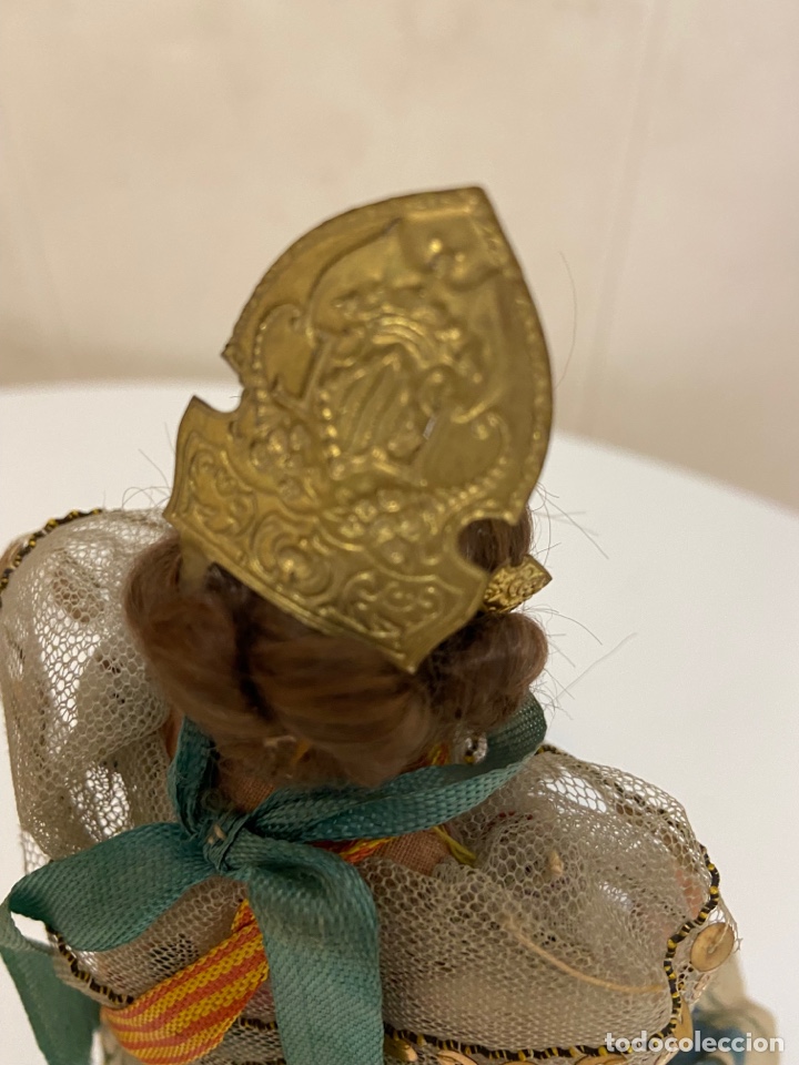 Mu&ntilde;eca espa&ntilde;ola clasica: valenciana de trapo - Foto 4