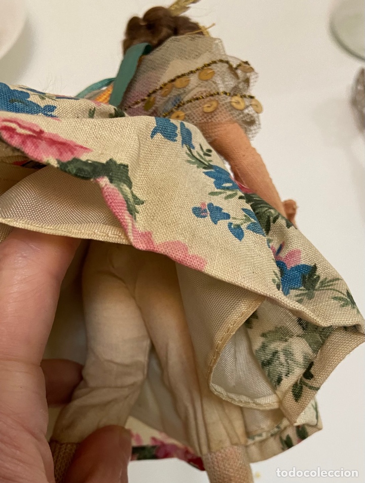 Mu&ntilde;eca espa&ntilde;ola clasica: valenciana de trapo - Foto 5