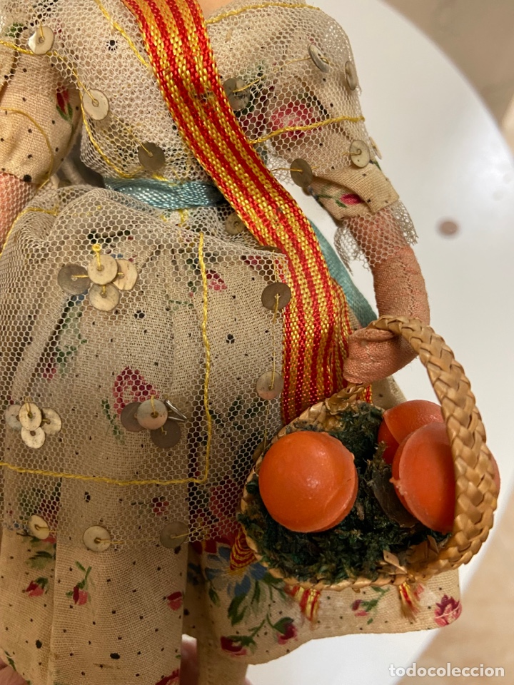 Mu&ntilde;eca espa&ntilde;ola clasica: Valenciana de trapo - Foto 3