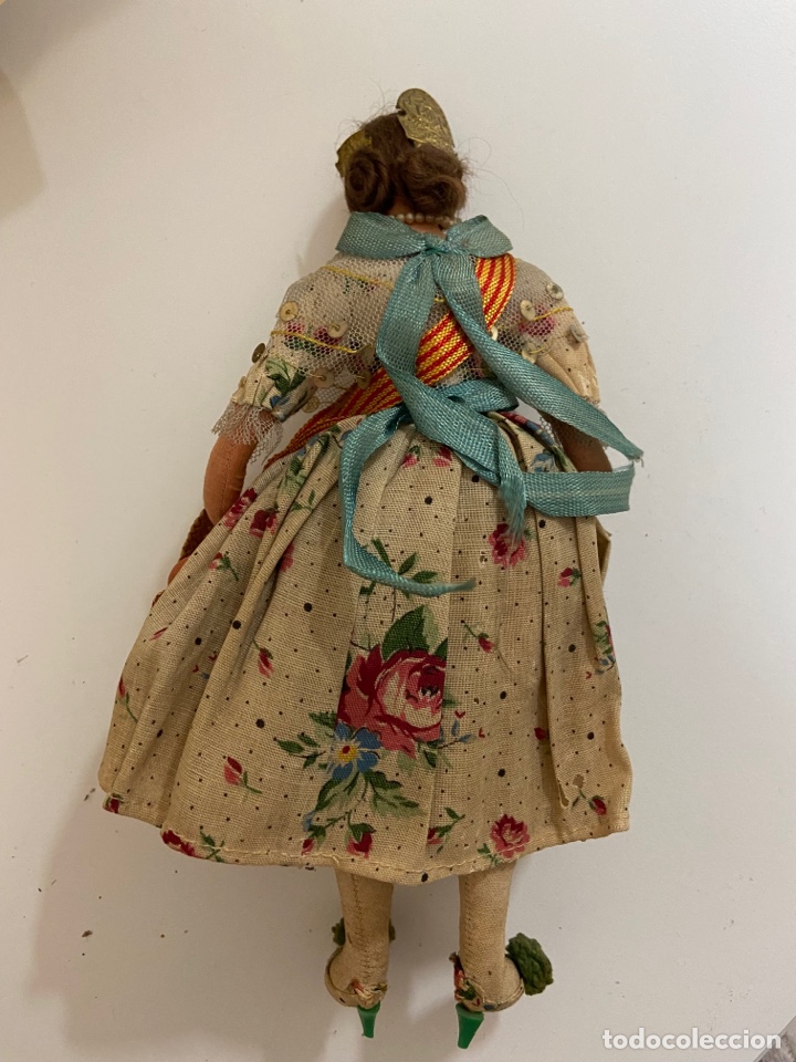 Mu&ntilde;eca espa&ntilde;ola clasica: Valenciana de trapo - Foto 4