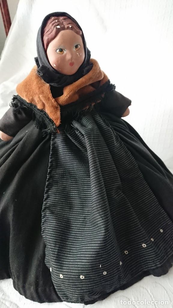 Mu&ntilde;eca espa&ntilde;ola clasica: ANTIGUA MU&Ntilde;ECA DE PASTA O SIMIL - Foto 1