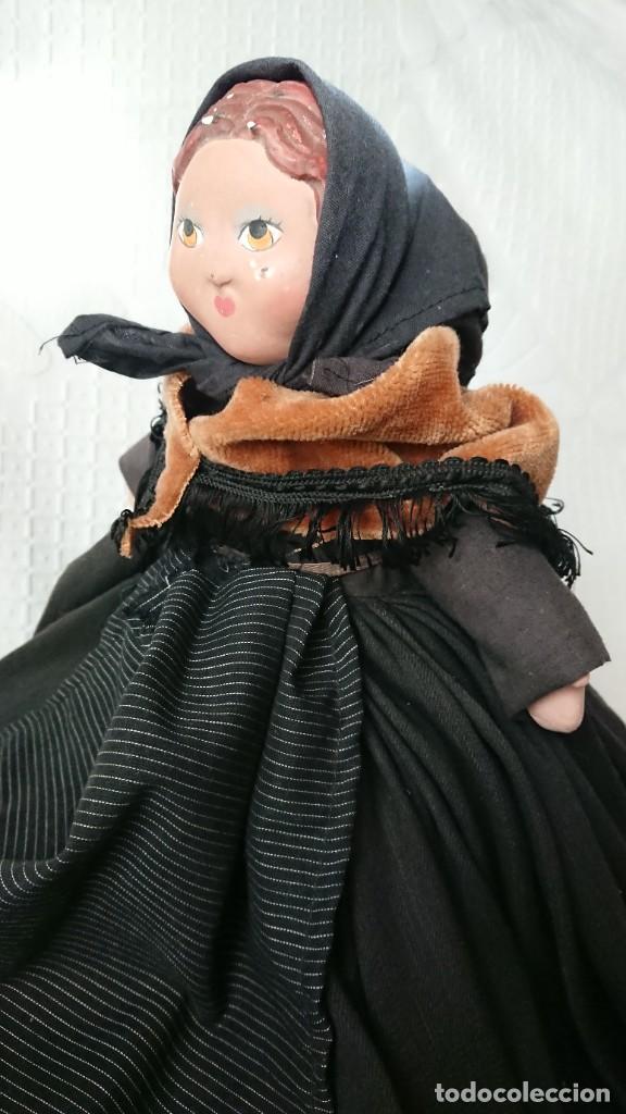 Mu&ntilde;eca espa&ntilde;ola clasica: ANTIGUA MU&Ntilde;ECA DE PASTA O SIMIL - Foto 4