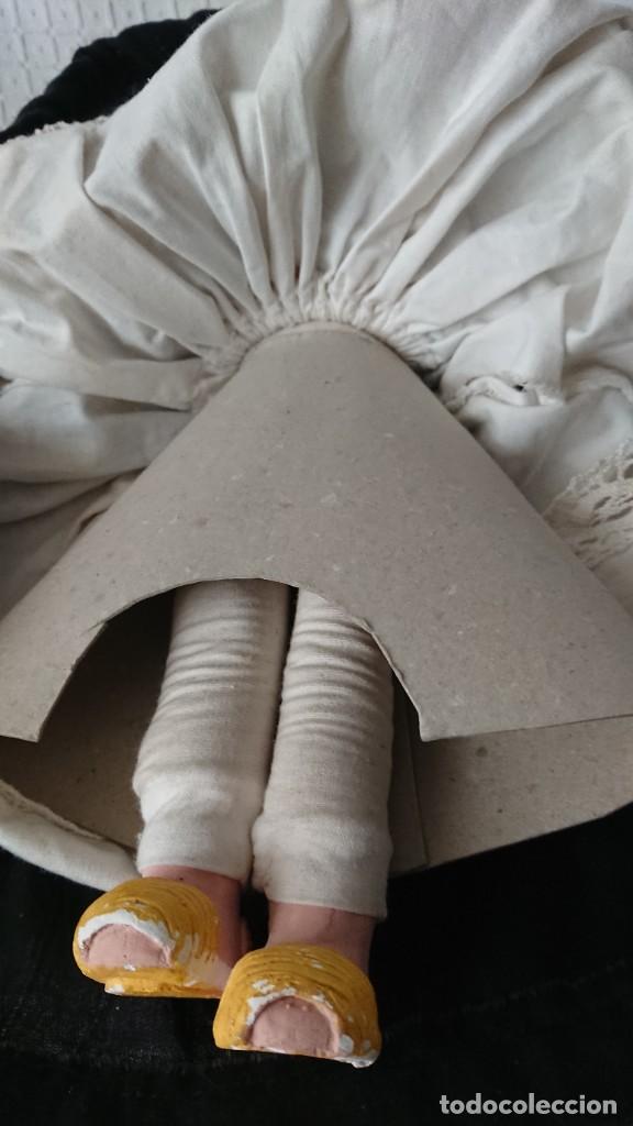 Mu&ntilde;eca espa&ntilde;ola clasica: ANTIGUA MU&Ntilde;ECA DE PASTA O SIMIL - Foto 12