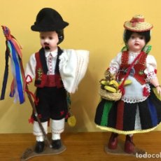 Muñeca española clasica: BONITA PAREJA MUÑECOS TENERIFE AÑOS 50