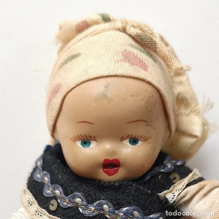 Mu&ntilde;eca espa&ntilde;ola clasica: Pareja de Peque&ntilde;os Mu&ntilde;ecos Galegos - Foto 5