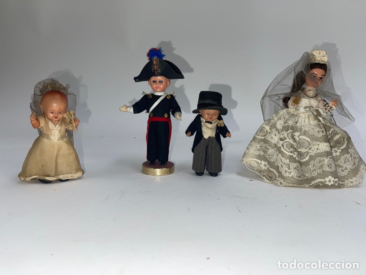 Mu&ntilde;eca espa&ntilde;ola clasica: LOTE DE MU&Ntilde;ECOS DE CELULOIDE. A&Ntilde;OS 40. - Foto 1