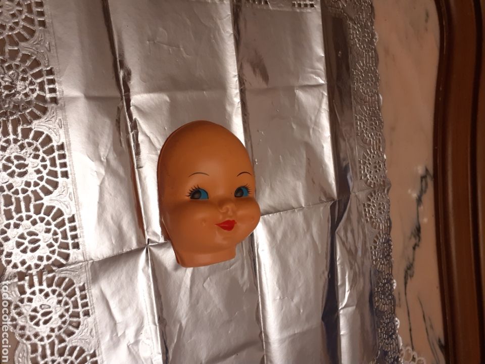 Mu&ntilde;eca espa&ntilde;ola clasica: Carita de celuloide mu&ntilde;eca a&ntilde;os 50. - Foto 2