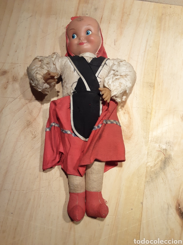 Mu&ntilde;eca espa&ntilde;ola clasica: Antigua mu&ntilde;eca de trapo - Foto 2