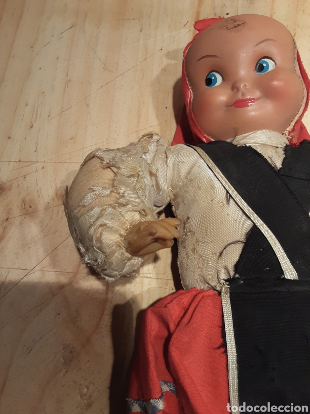 Mu&ntilde;eca espa&ntilde;ola clasica: Antigua mu&ntilde;eca de trapo - Foto 4