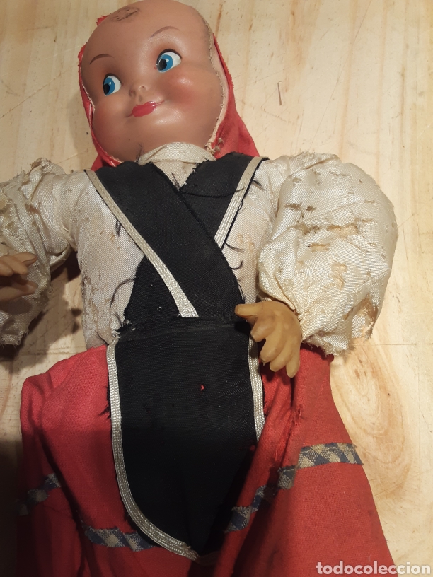 Mu&ntilde;eca espa&ntilde;ola clasica: Antigua mu&ntilde;eca de trapo - Foto 5